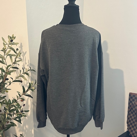 Gray 'Mama' Graphic Sweater - Picture 2 of 2